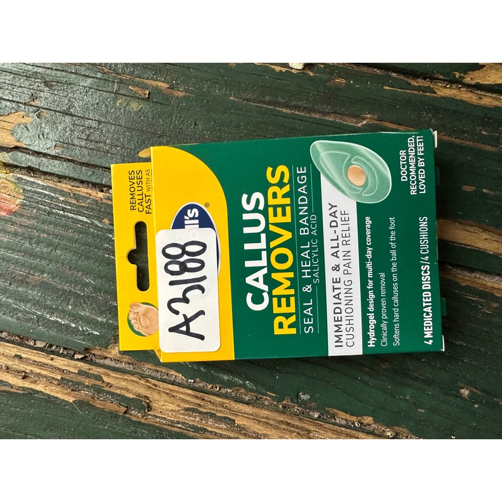 Dr. Scholls Callus Removers Seal & Heal Bandage Salicylic Acid 4 Count Pack